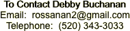 To Contact Debby Buchanan
